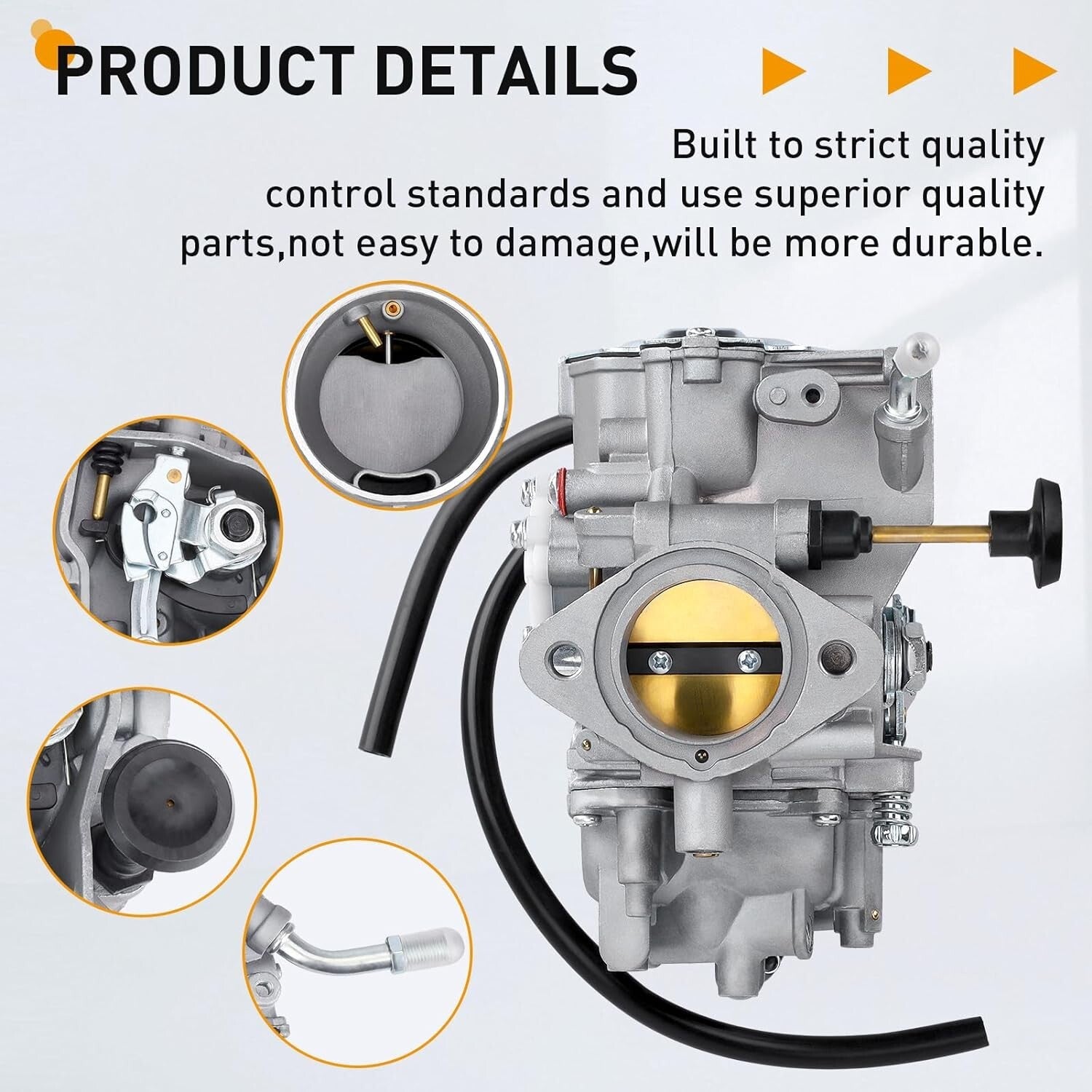 YFM350 Carburetor for YFM350 1996-1998 Moto 4 350 Wolverine 350 Carb OTO-4 350