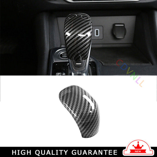 Gear Shift Knob Head Cover Trim for Nissan Sylphy Sentra 20-2022 Carbon Fiber