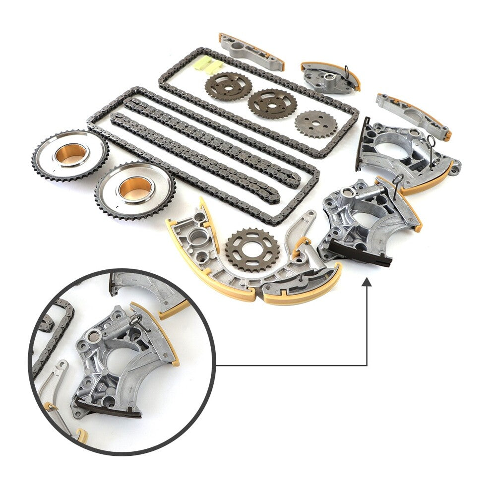 Engine Timing Chain Set for VW Touareg for Audi Q7 A6 for A8 S5 4.2 5.2L FSI V8 V10 DOHC