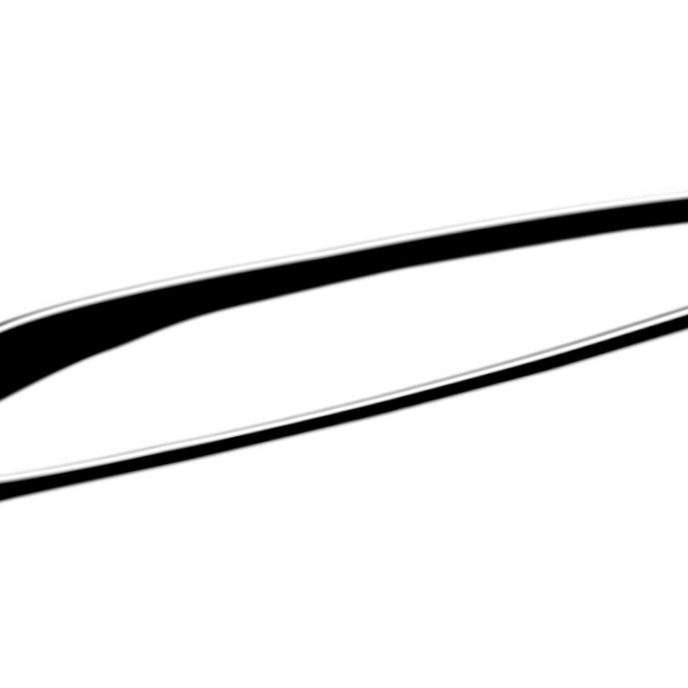 2Pcs Piano Black Passenger Strips Box Cover Trim for Honda for Civic 8th 2006-2011