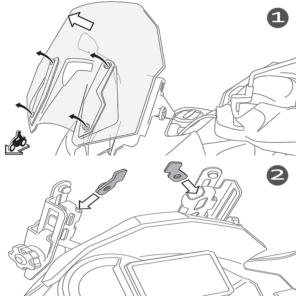 for Kawasaki 1000 2018-2020 Motorcycle Phone GPS Navigation Bracket