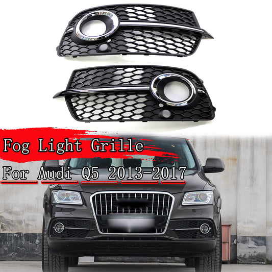 A pair of grille covers, front fog lights, and a barbecue grille are available on the 2013-17 for Audi Q5 Sport S Series.