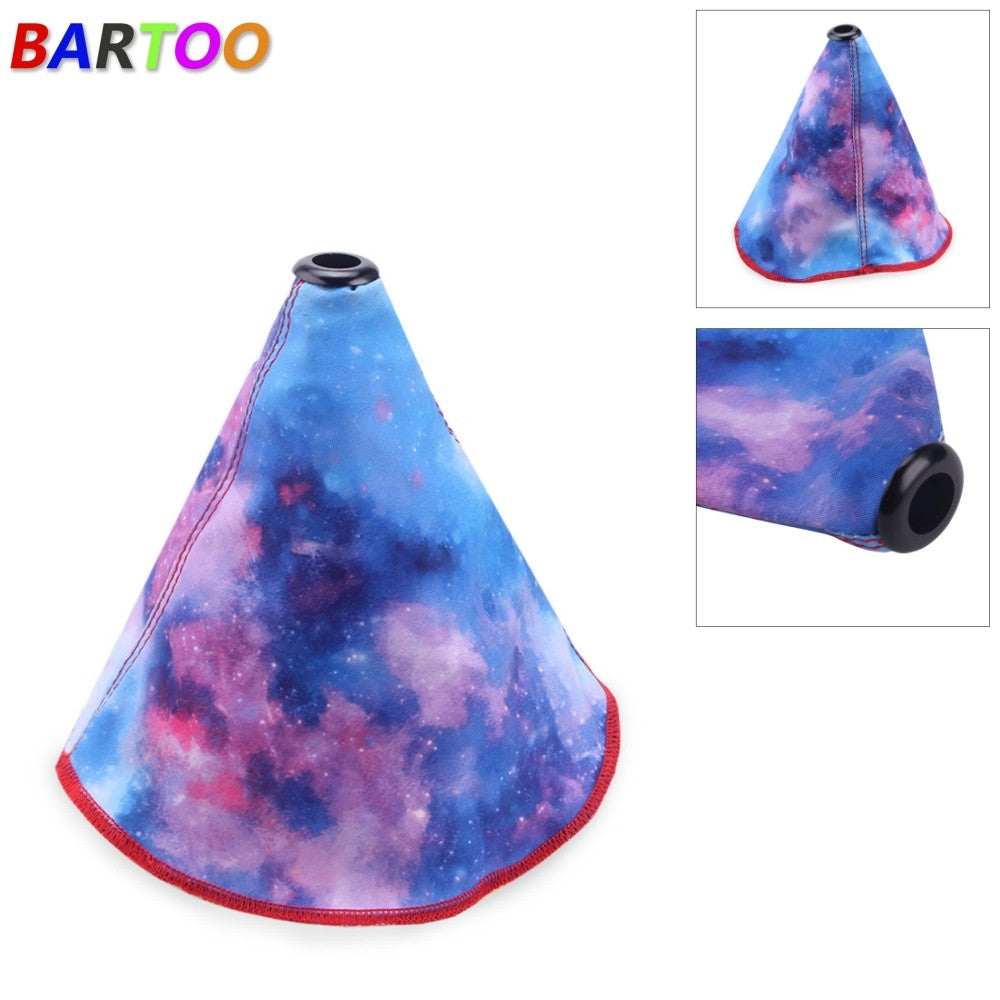 Universal Shift Lever Knob Boot Cover Racing Shift Boot Cover Gaiter JDM Style
