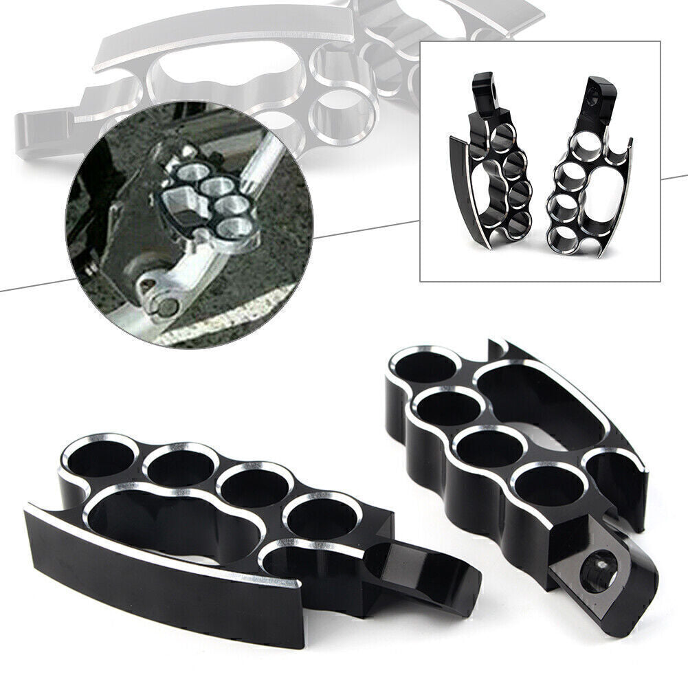 for Harley Softail Dyna Sportster Touring TU2 Floor Board Controls Foot Pegs