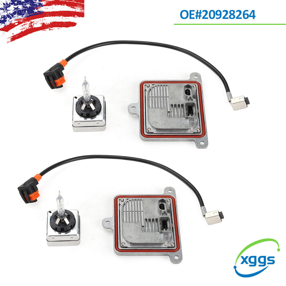2 sets of HID xenon headlight ballast modules 20928264, suitable for 2014-2020 for Chevrolet Tahoe