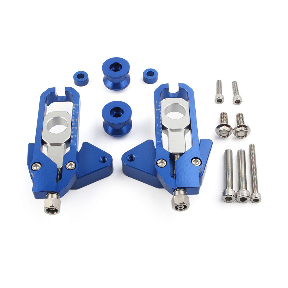 Fit for Honda CB650R CBR650R CBR650F Chain Adjusters Tensioners Catena Spools Blue