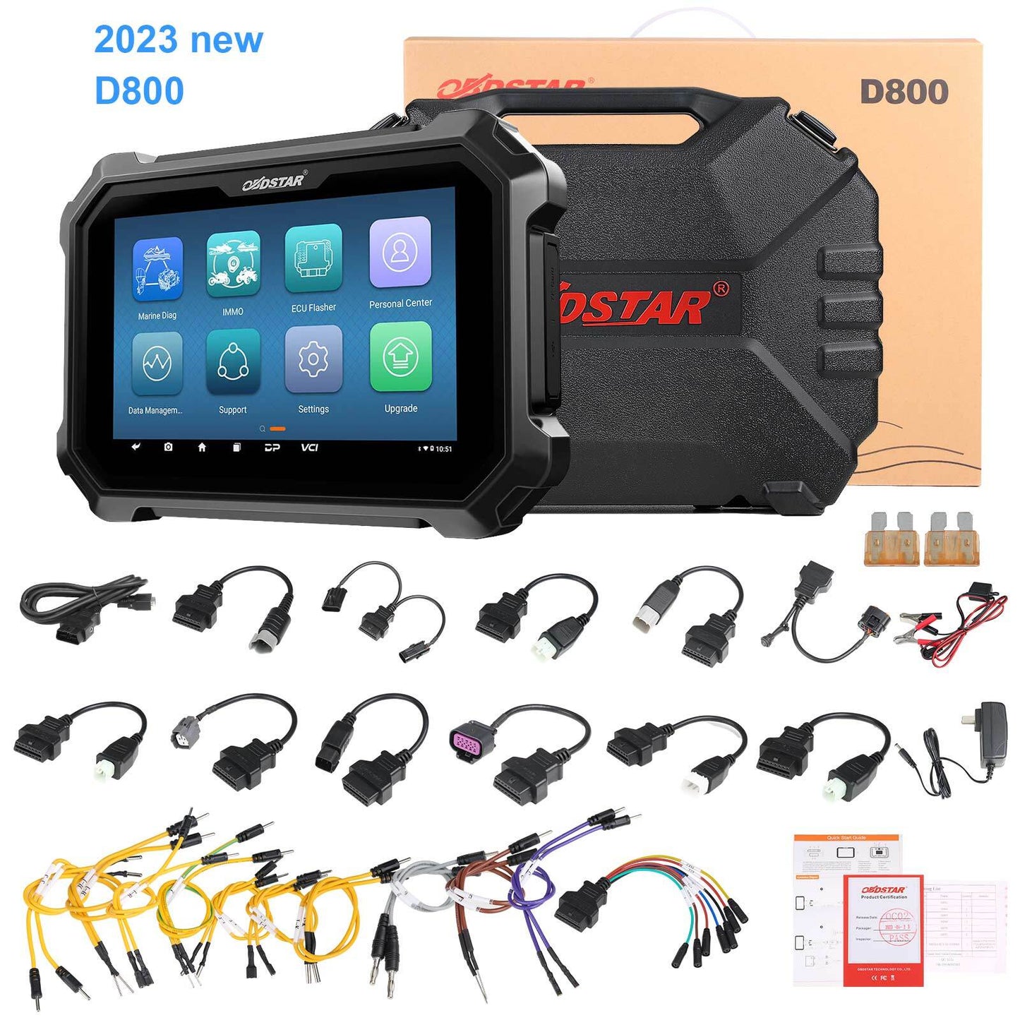 OBDSTAR D800 A+B Full Configuration Diagnostic Table For Marine Jet Ski/Outboard