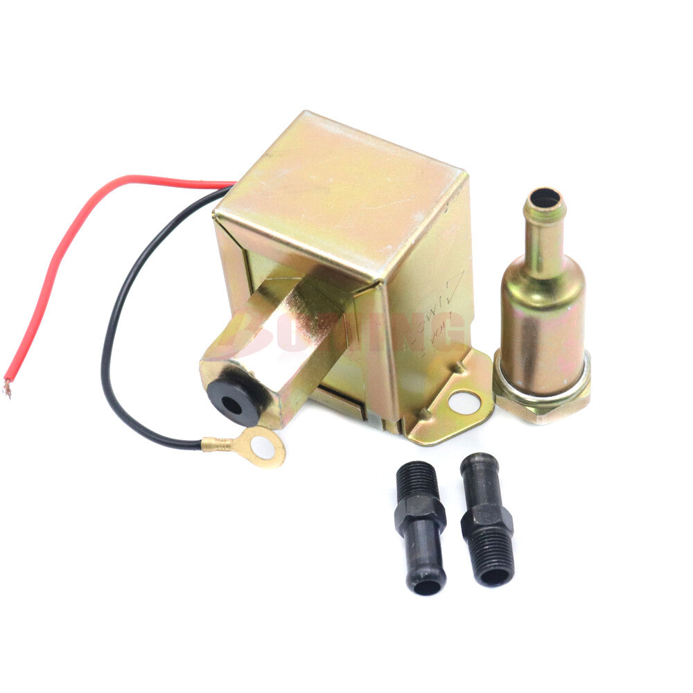 40107 Car Diesel Petrol Facet Red Top Square Electric Fuel Pump 12V 40106 40104