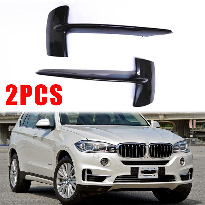 Pair Front Bumper Pure Excellence Chrome Grill Black 7325395 New for BMW X5 F15