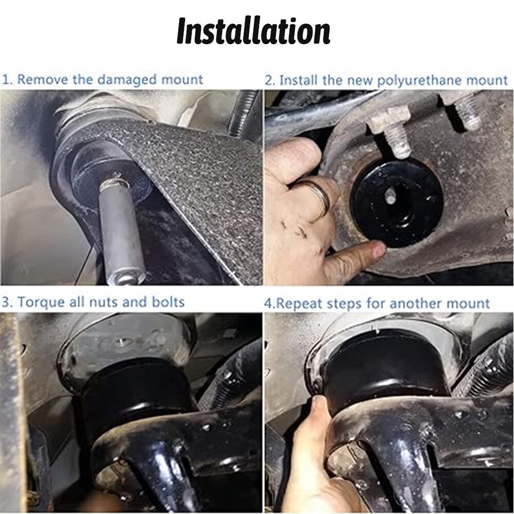 Body and cab mounting bushing kit for Chevrolet Silverado for GMC for Sierra 99-14 1500/2500 7-141