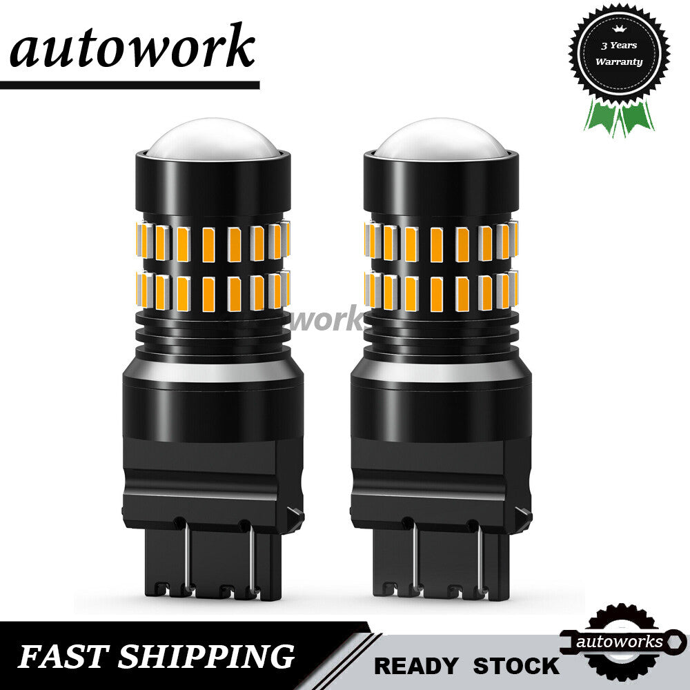 2PCS LED Bulbs Fits for Dodge Grand Caravan 2019 2020 2021 3.6L 3157 3156 4157