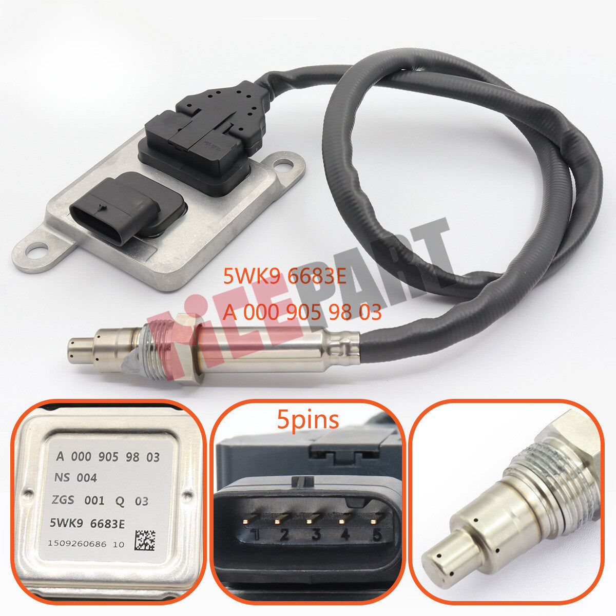 5WK96683E A0009059803 Nox Sensor compatible - for Benz CLA W117/C117,VITO,V-CLASS