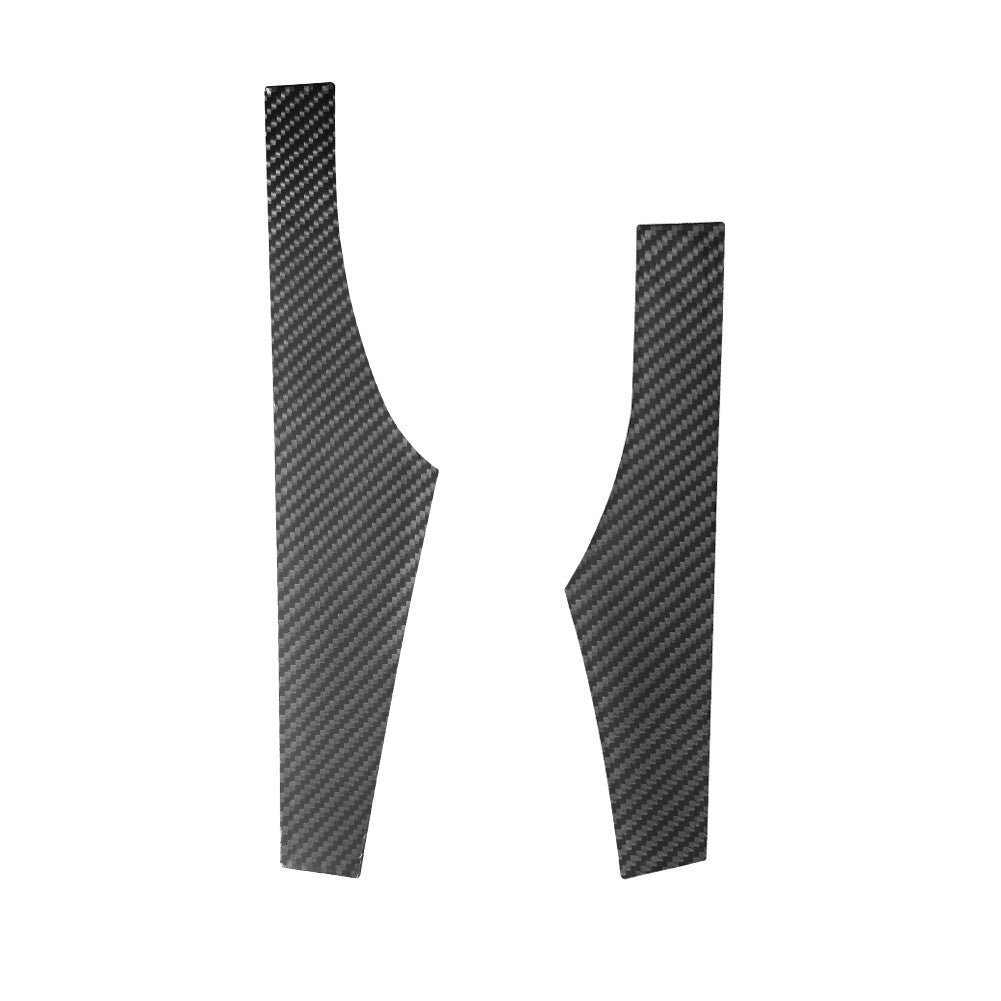 2X Carbon Fiber Front Door Panel Trim Cover for Hyundai for Veloster JS 2019-2022