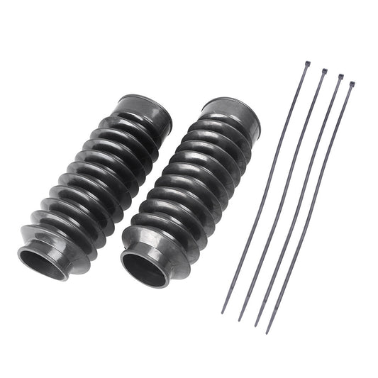 49mm Front Fork Shock Boots Dust cover for Harley Davidson Softail Dyna Fat Bob