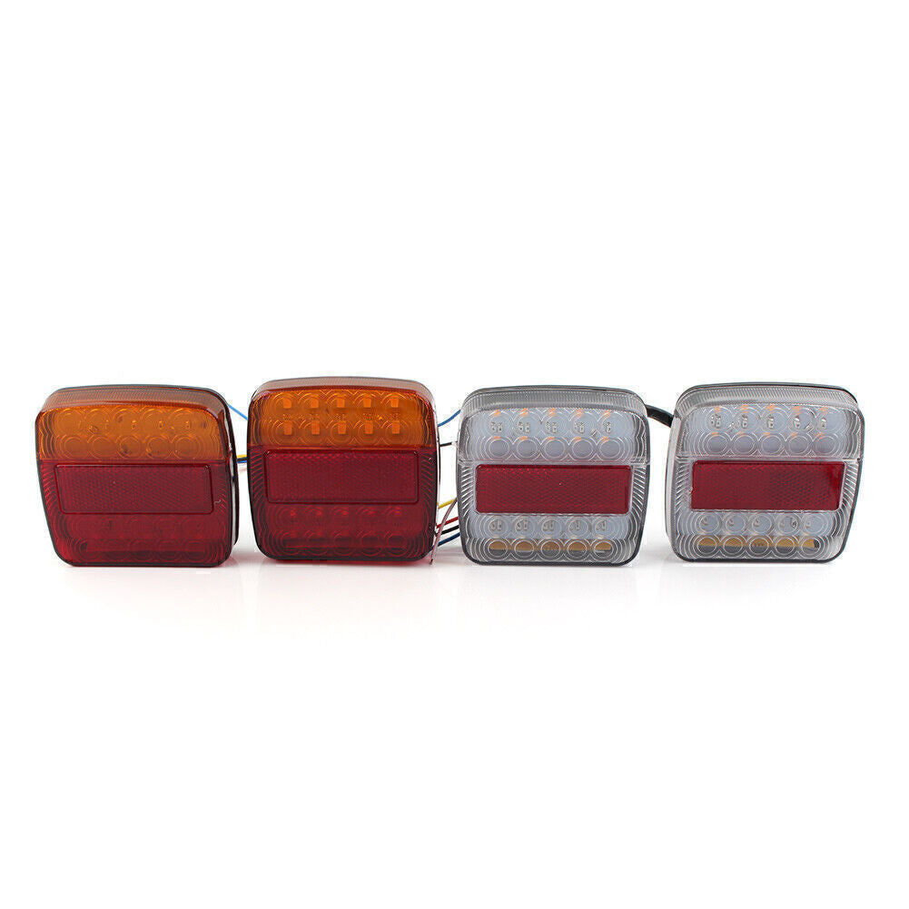 12V 26LED Rear Tail Light Indicator Light Trailer Truck Lorry Boats Vans Caravan