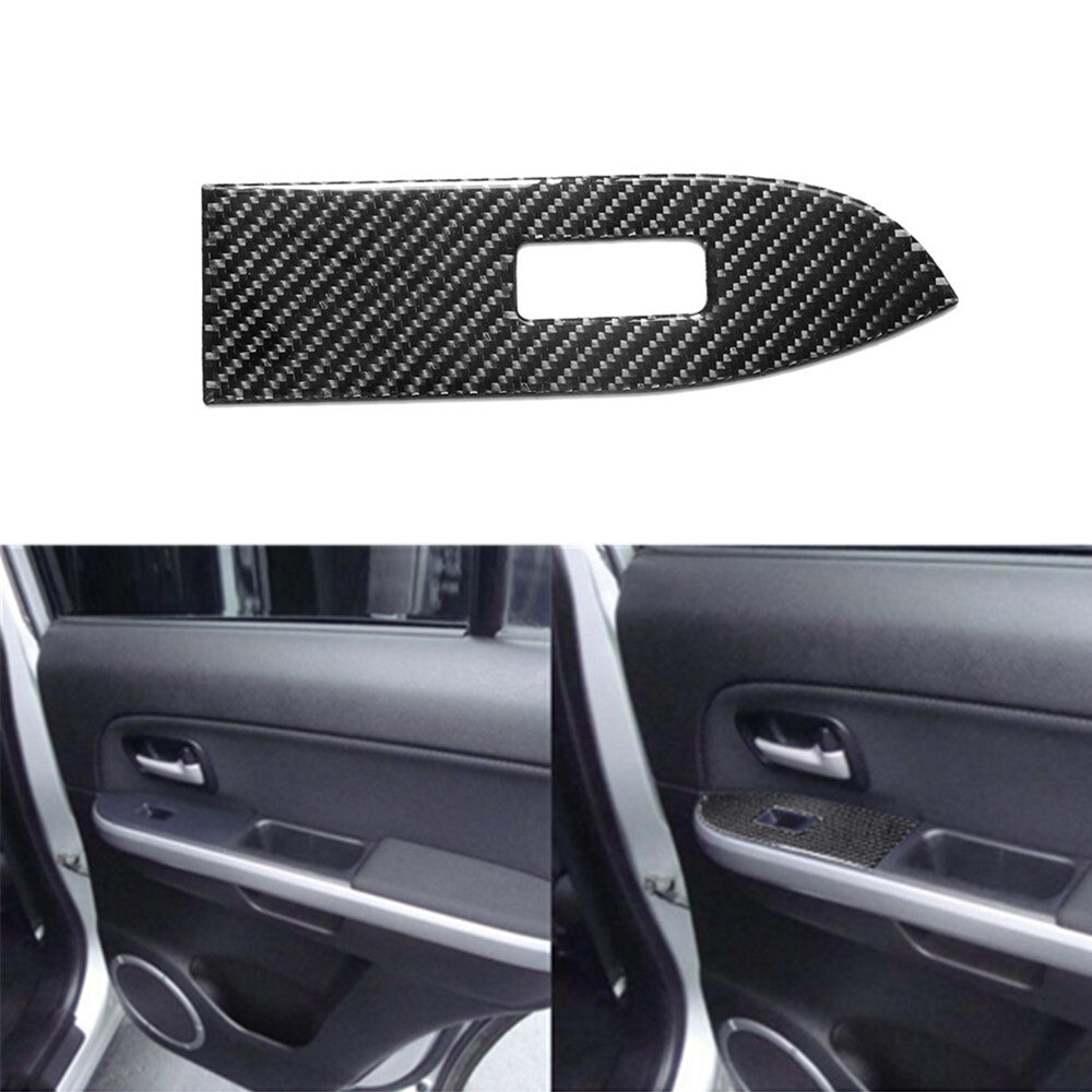 Carbon Fiber Right Rear Window SwitchTrim for Suzuki Grand Vitara 2006-2013