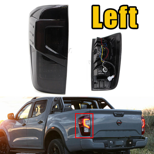 for Nissan NP300 Navara 2015-2023 Left LED Rear Brake TailLight Assembly Smoke