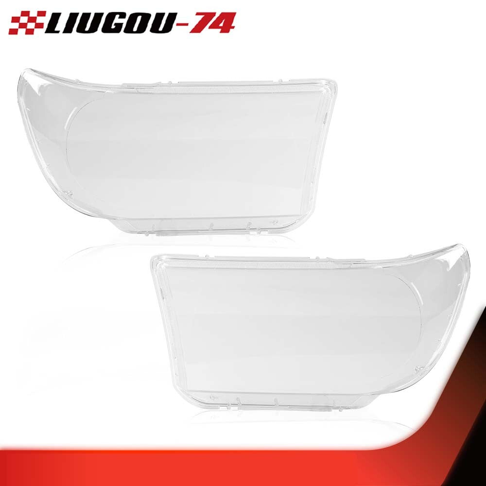 Headlight lens transparent protective cover suitable for Toyota Tundra (07-13) and Sequoia (08-17).