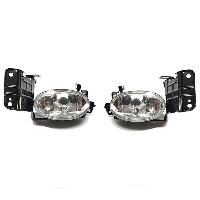 for Honda Accord Crosstour 2010-2012 Front Bumper Fog Lights Lamp W/ Cover Bezel