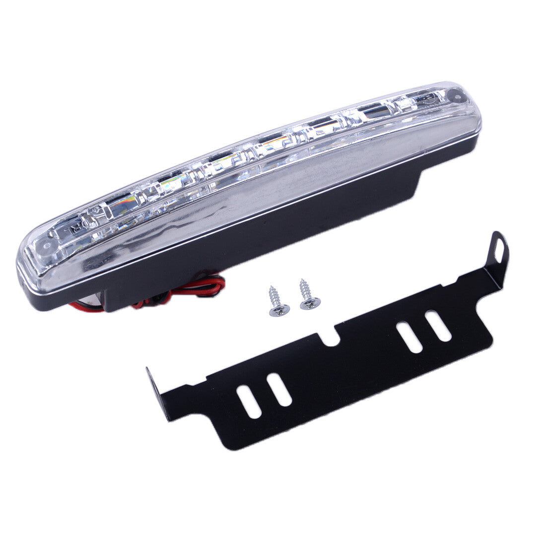 Universal Car 8 LED DRL Fog Driving Daylight Daytime Running Light White
