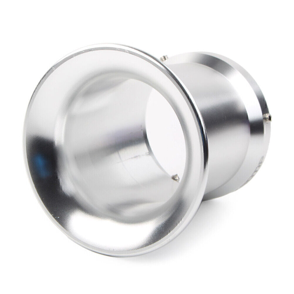 Silver 55mm Carburetor Air Filter Velocity Stacks Wind Horn Cup fit PWK 32/34mm