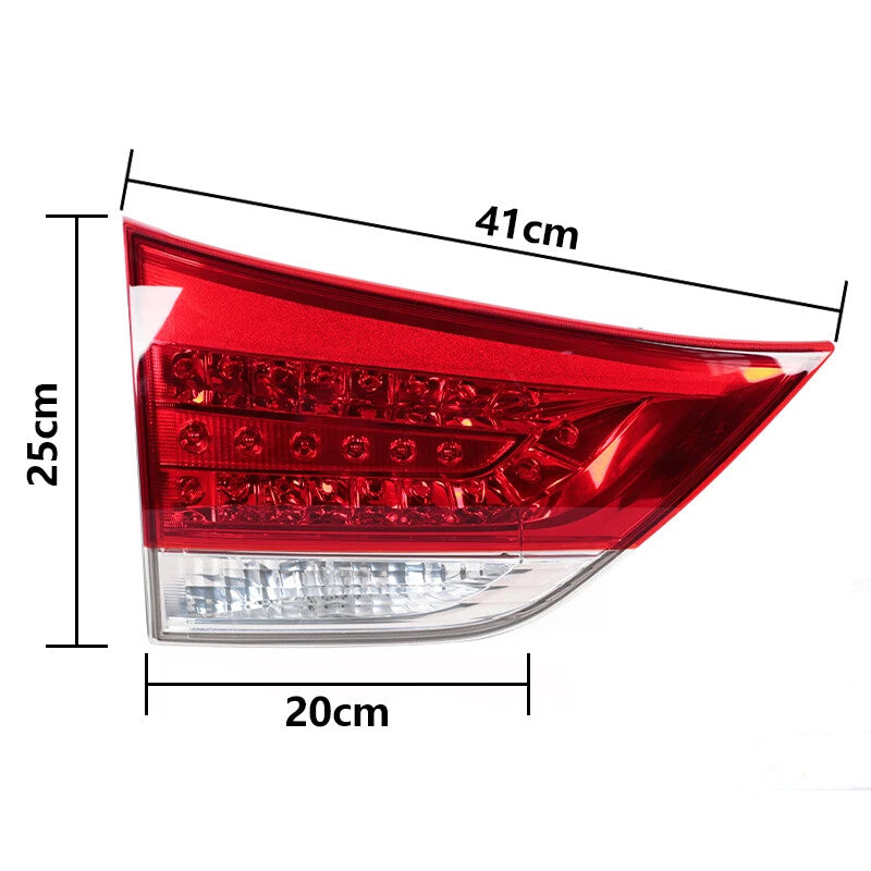 Applicable to for Toyota for Sienna 2011-2014: Left inner taillight, rear brake reverse stop light.