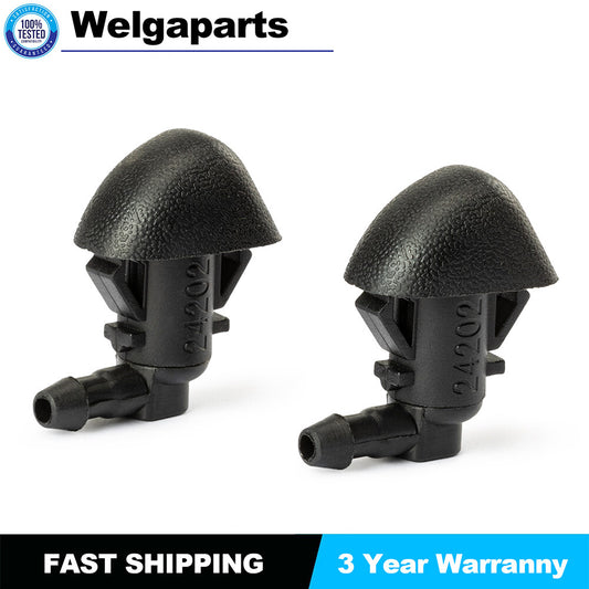 2X Front Windshield Wiper Washer Nozzle Spray for Honda Pilot MK2 76810-SZA-A01