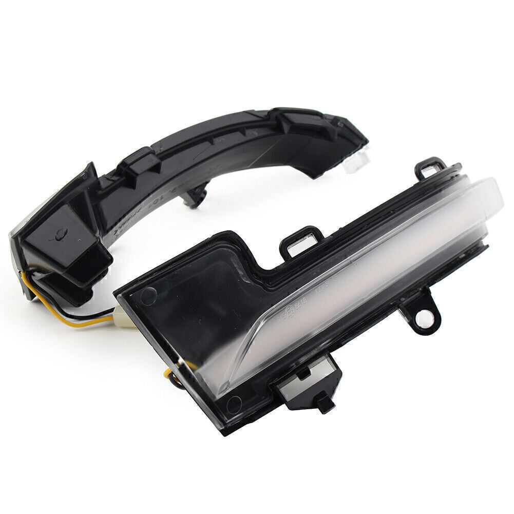 LED Mirror Sequential Dynamic Clear Turn Signal Lamp Fit for Skoda Octavia MK3 13-18