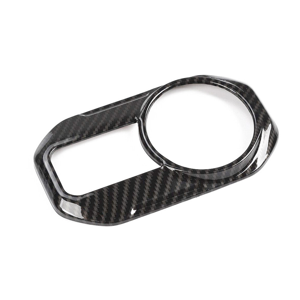 Carbon Fiber Headlight Switch Button Decor Cover Trim For 18-23 for Jeep for Wrangler JL