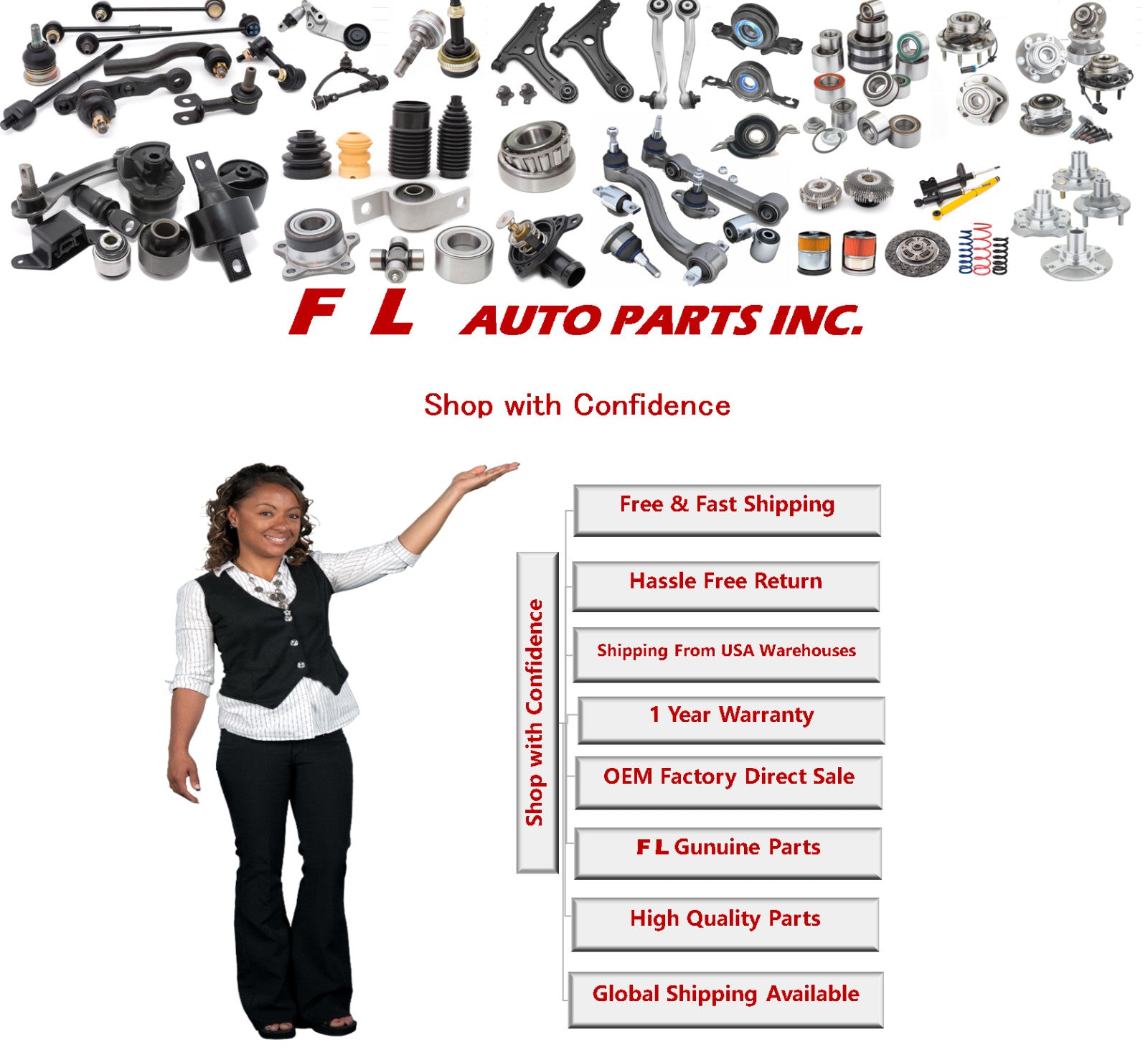 Front Upper Control Arm Ball Joint For 2001-2006 for Lexus LS430 Sport 2 Side