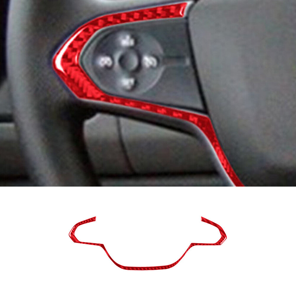 Steering Wheel Button Trim Cover B for Chevrolet Colorado/ for GMC for Canyon 2015-22 Red