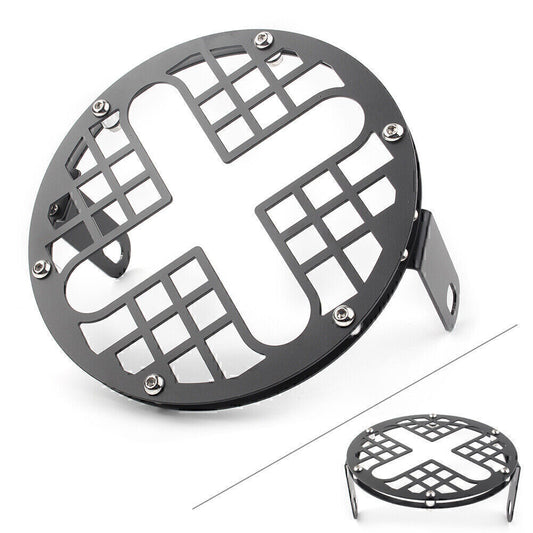 Moto Headlight Black Ring Bezels Cover Trim Kit for Honda CB150 R 2018 Thruxton