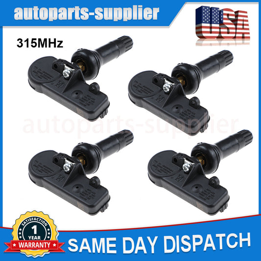 4-pack TPMS tire pressure monitoring sensors 31200923 suitable for Volvo S60 XC90 2003-2014