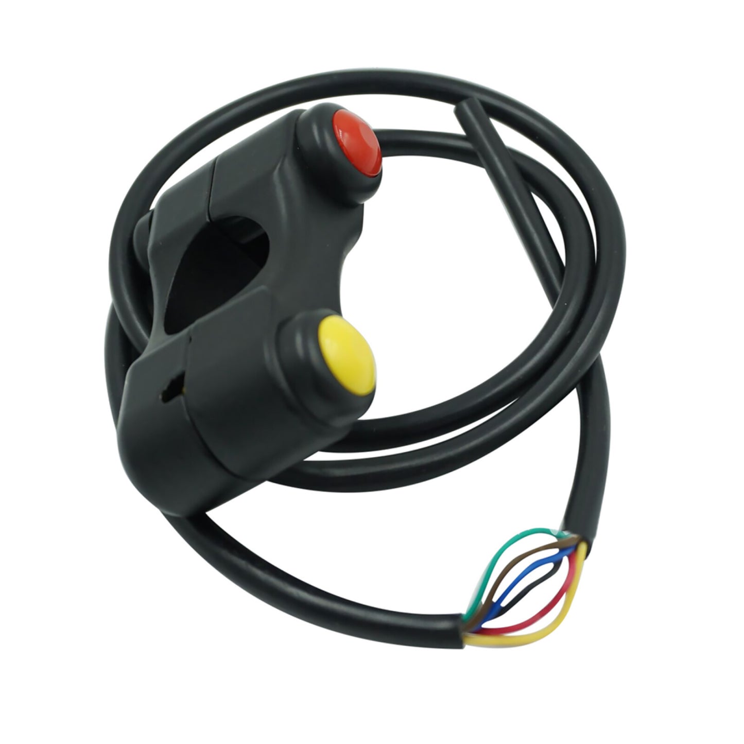 Universal Motorcycle Headlight Horn Set 2V 7/8 3-Buttons Handlebar Switch