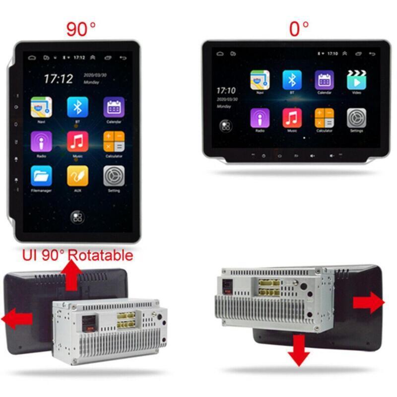 2 DIN 10.1in Android 9.1 Car Wifi 4G GPS Radio MP5 Player Head Unit Touch Screen