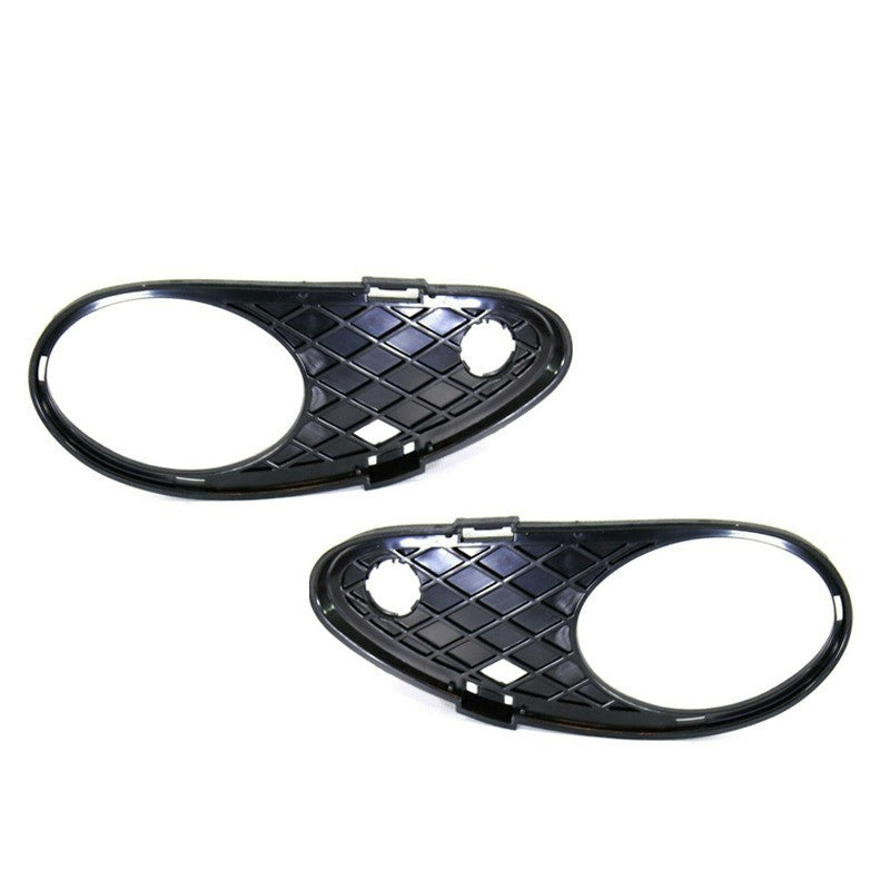 Pair Front Bumper Fog Light Trim Cover for Mercedes-Benz C230 2003-2007