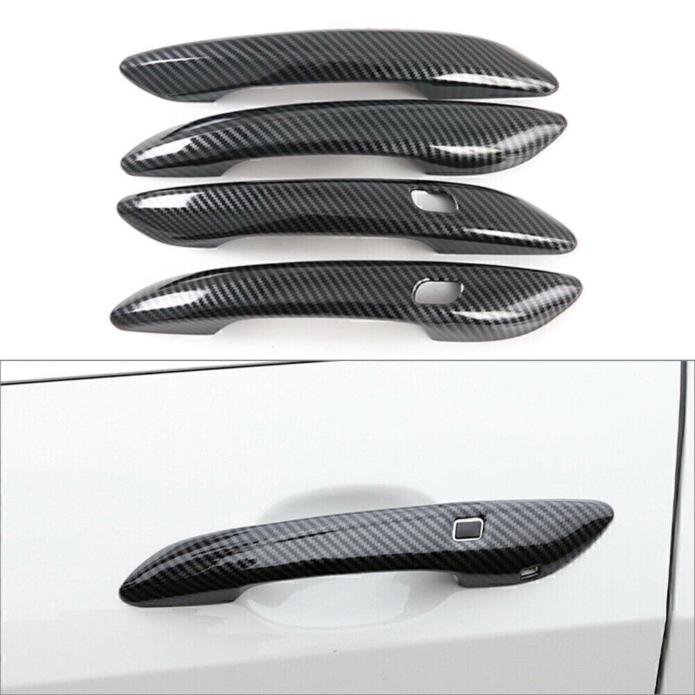 For 2021 for Hyundai for Elantra 4x Chrome Exterior Side Door Handle Cover Trim
