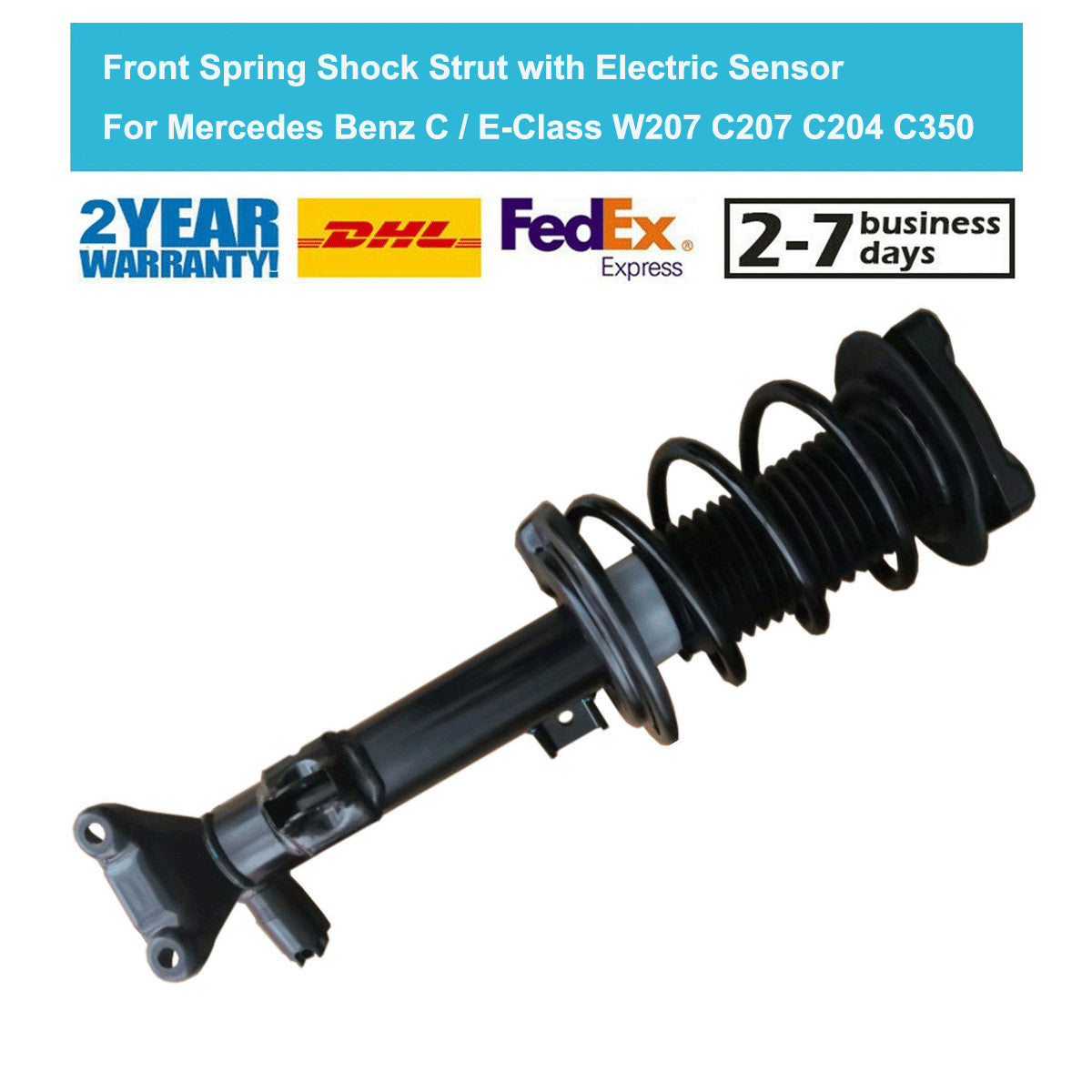 for Mercedes C-Class C204 C207 E-Class E200 350 Front Right Shock Strut Assembly