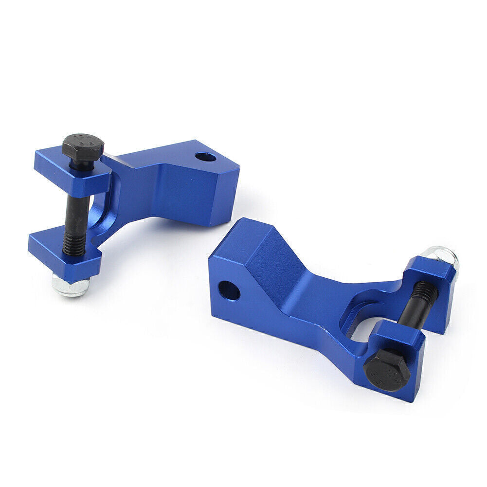 2pcs Front Lowering Kit Aluminum Blue for Yamaha 700 350 660R ATV