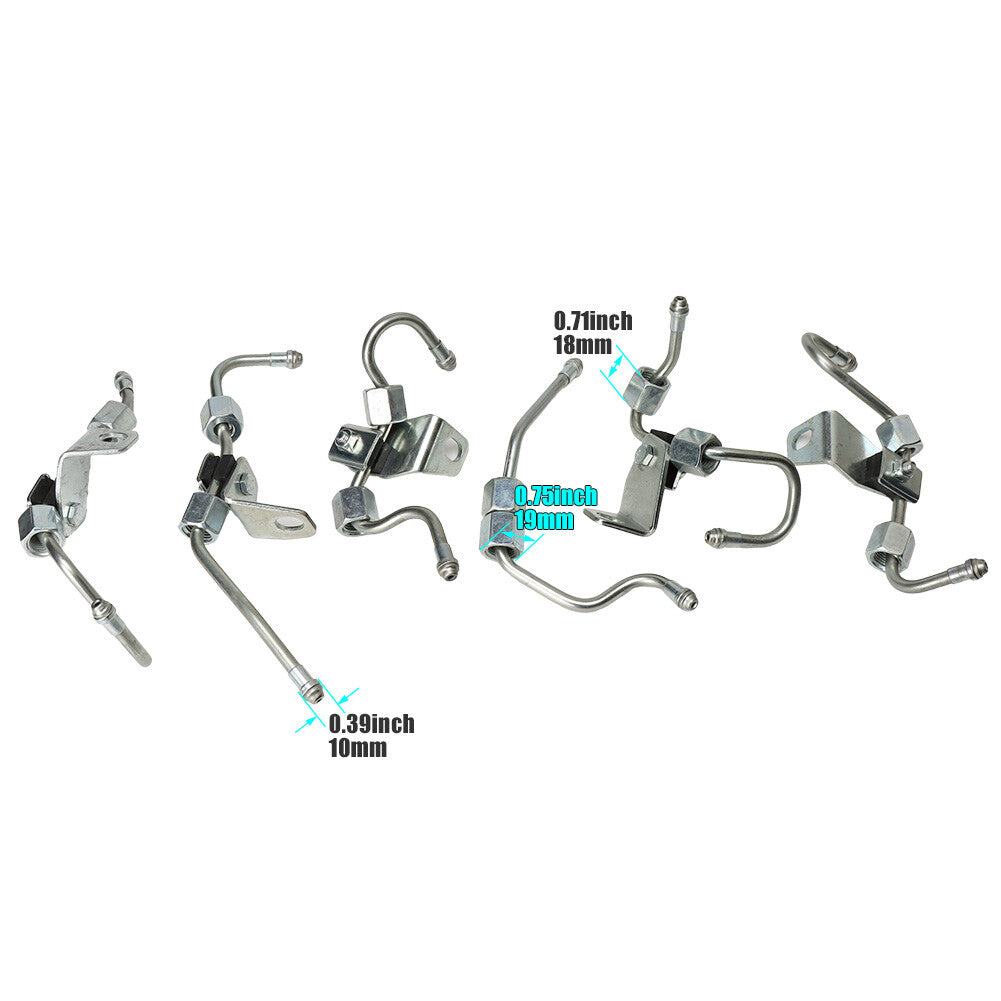 6Pcs Diesel Fuel Injection Line Set for Dodge for Ram 5.9L 2003-2009 5289447