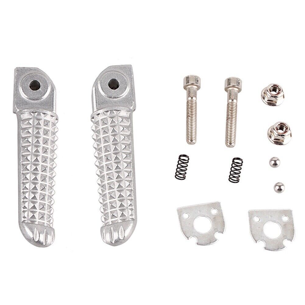 Rider Rear Foot Pegs Footrests Footpegs Set for Yamaha YZF R6 2003-2011