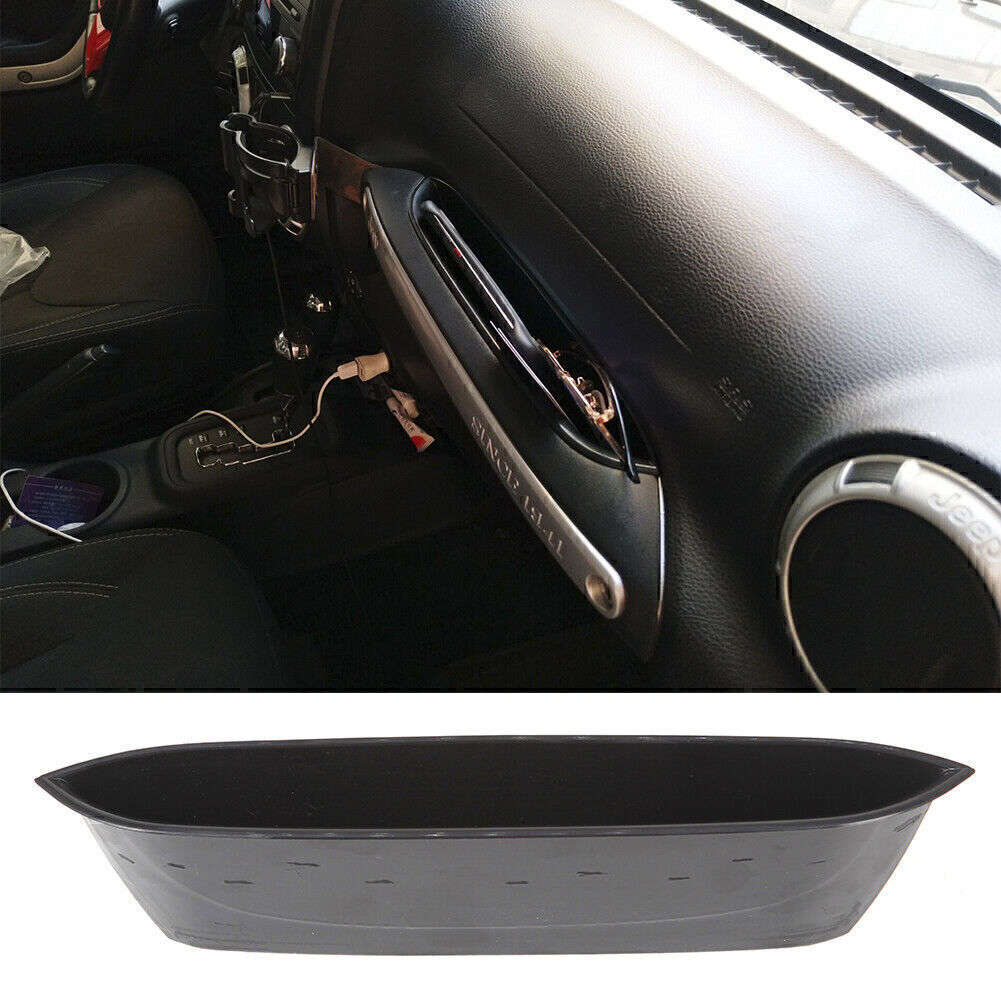 Passenger Side Storage Tray Organizer Grab Handle Box for Jeep for Wrangler JK 11-17