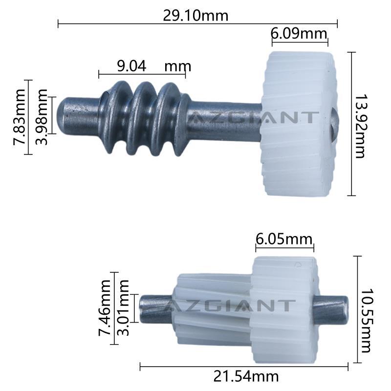 Suitable for Ssangyong Kyron/Roius/Stavic/Rodius/REXTON side mirror folding motor gears