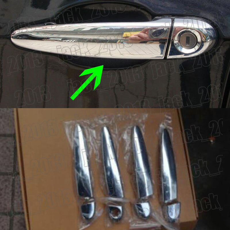 for BMW X5 E70 2007 2008 2009 - 2013 Chrome Car Side Door Handle Cover Trim 8pcs