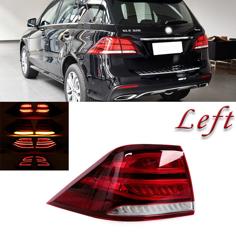 LED Left Outer Tail light for Mercedes-Benz W166 GLE320 GLE500 GLE550 2016-2019