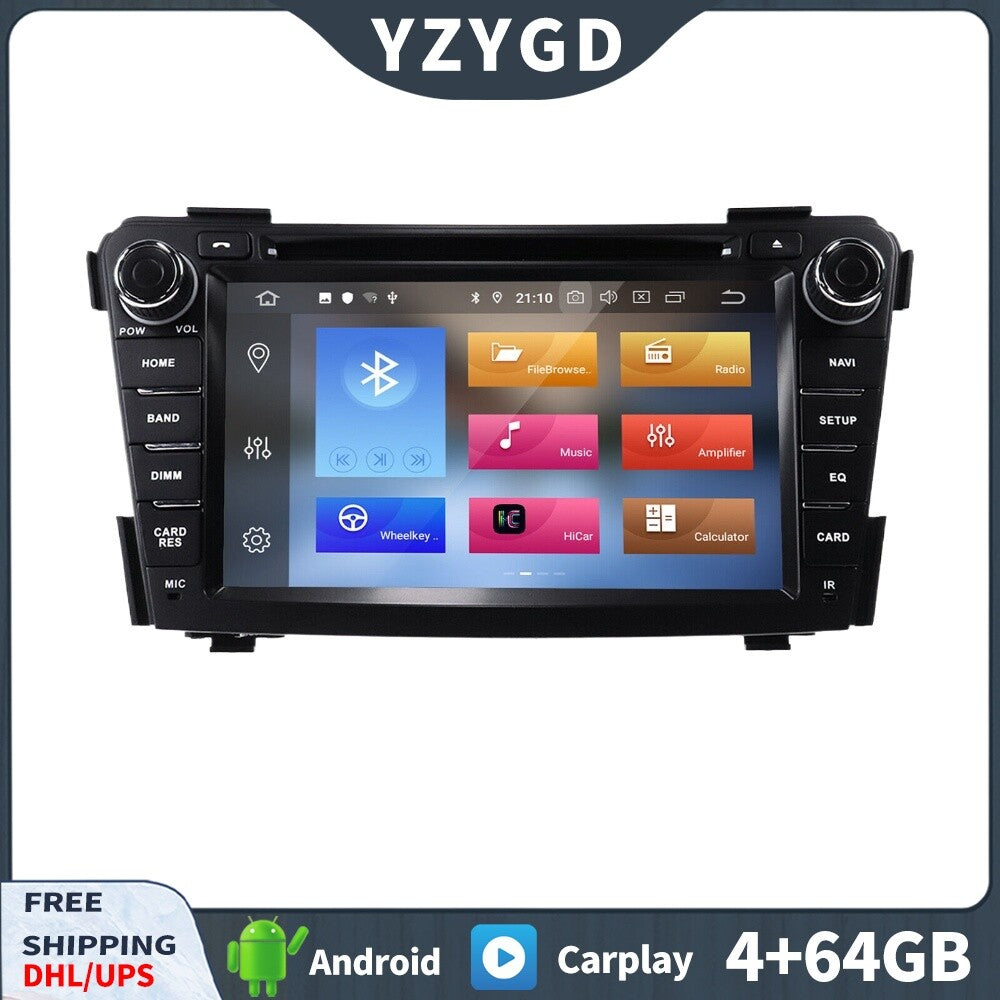 for Hyundai I40 2011-2016 CarPlay Car Stereo Radio Android GPS Navigation Screen