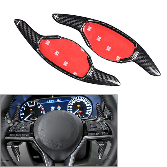 Lenkradschaltwippe f¨¹r for Nissan Teana Altima 2019-2020 Kohlefaser Schwarz