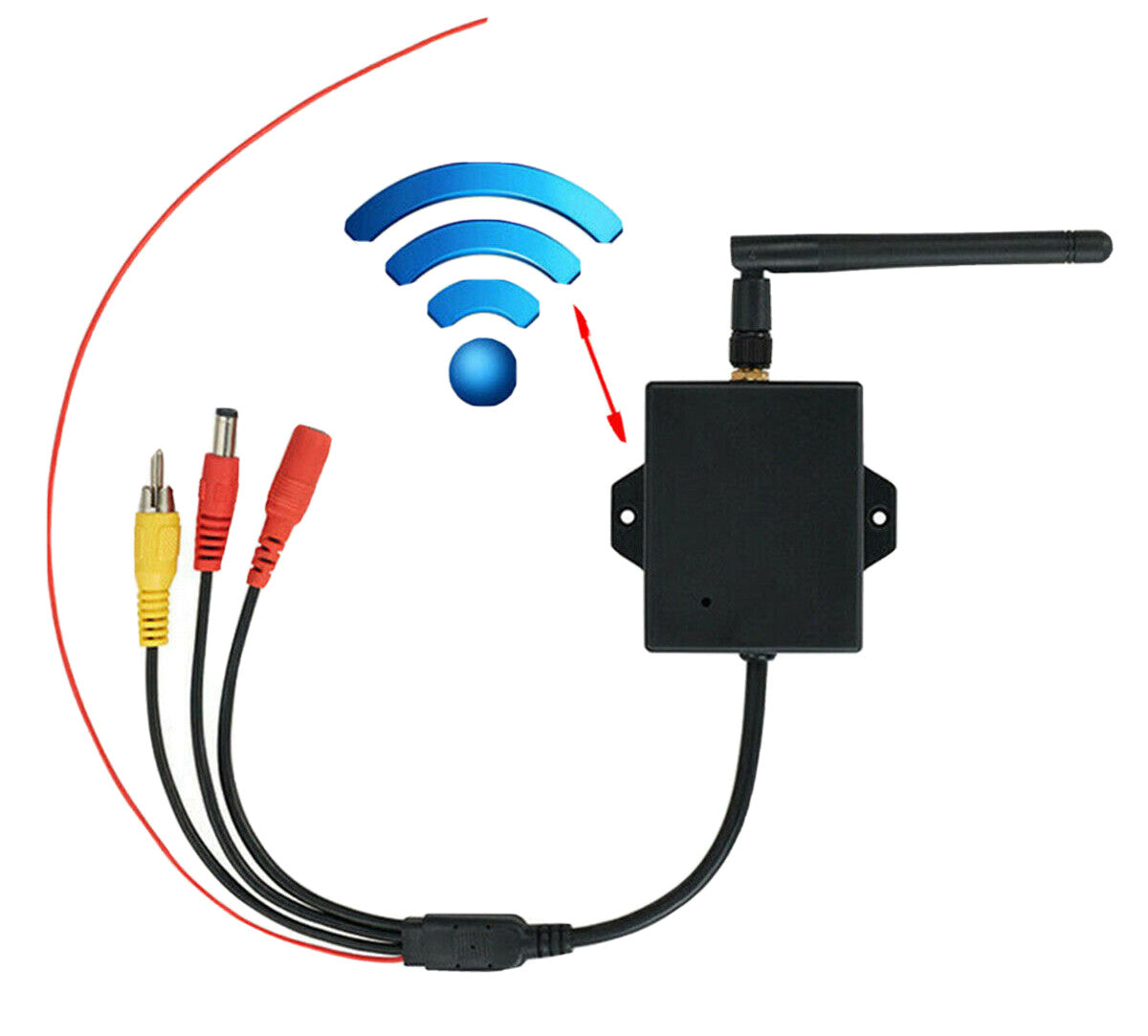 Wireless WiFi Video Image Singal Receiver Transmitter For Car Rear View Camera