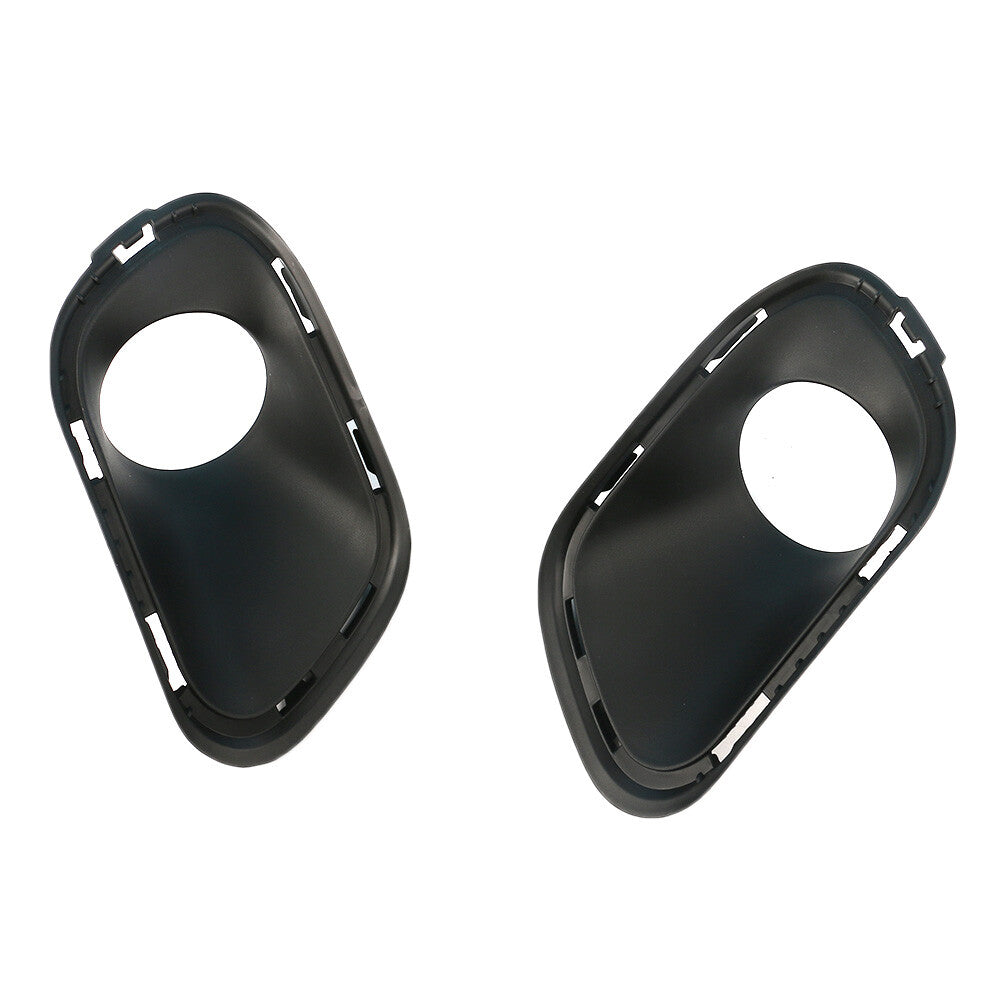 2Pcs Front Bumper Fog Light Bezel Hole Cover Left Right for Cherokee 2014-2015
