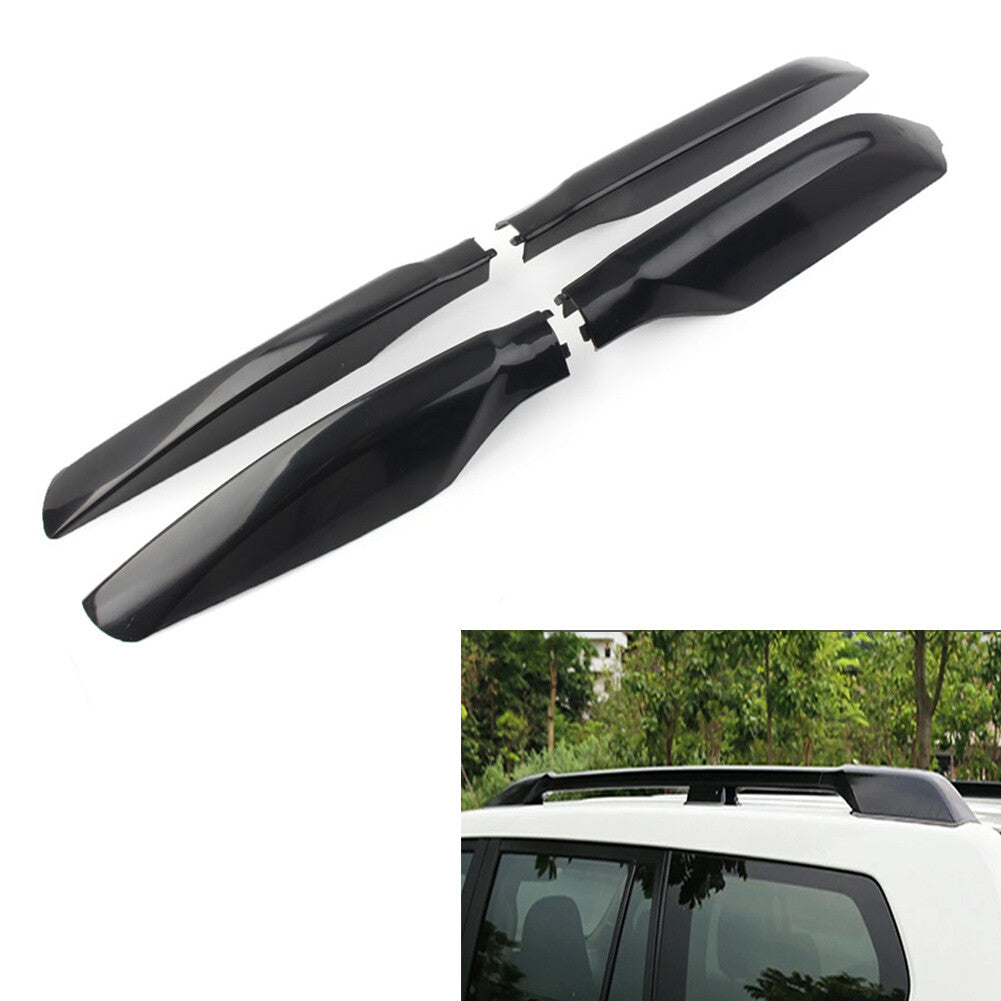 Roof Rack Bar Rail End Cover Shell for Toyota for Land Cruiser Prado FJ150 2010-2018